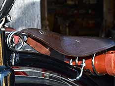 Superior Black Saddle Detail