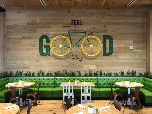 True Food Kitchen custom sign, Arizona